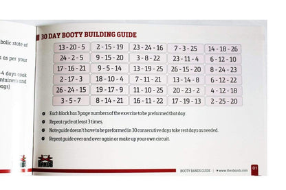 32 Page Instructional Home Exercise E Guide Book